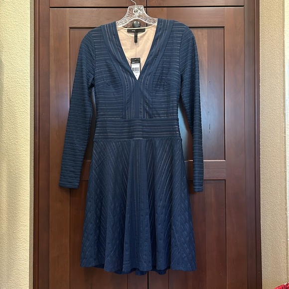 Ladies BCBG MAXAZRIA Midnight Blue Dress - Picture 12 of 12
